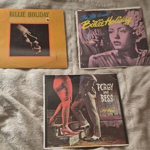 Billie Holiday and Porgy and Bess Vinyl Records